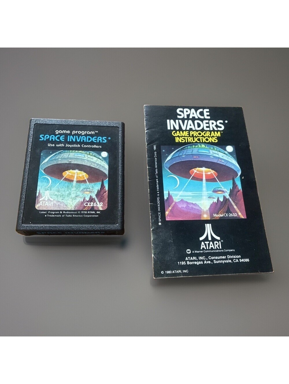 Space Invaders Atari 2600 Game And Manual